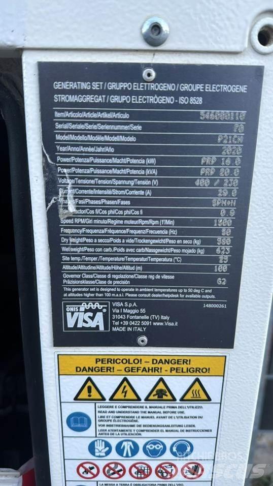 Visa P21CK Ostatní generátory