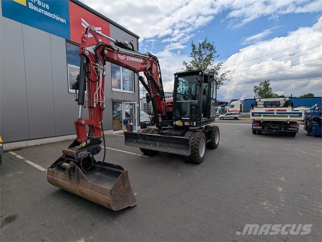 Yanmar B 75 W Kolová rýpadla