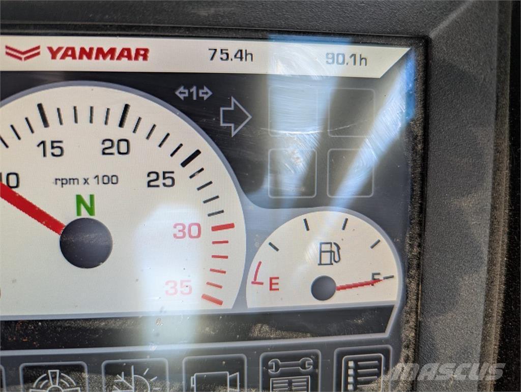 Yanmar B 75 W Kolová rýpadla