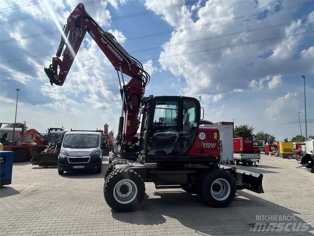 Yanmar B110W Kolová rýpadla