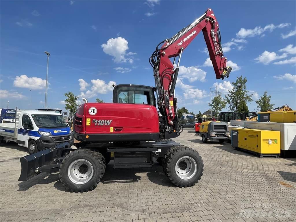Yanmar B110W Kolová rýpadla