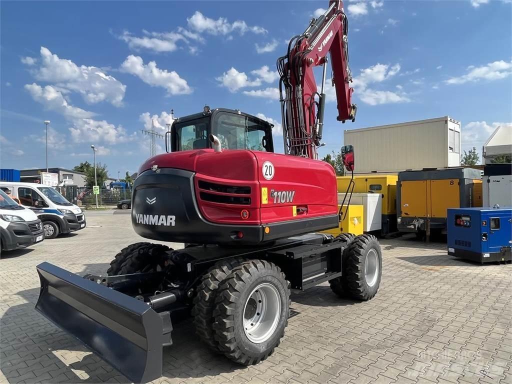 Yanmar B110W Kolová rýpadla