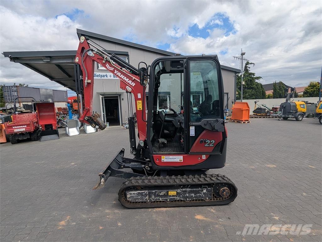 Yanmar SV 22 Mini rýpadla < 7t