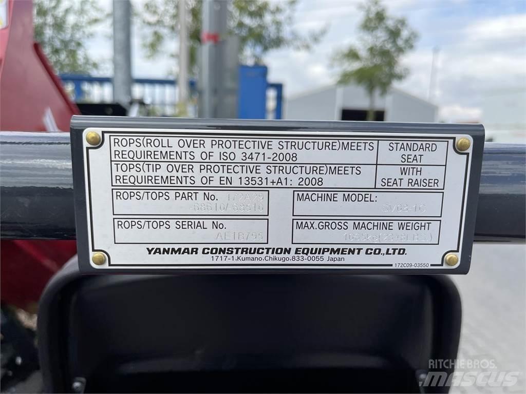 Yanmar SV08 Mini rýpadla < 7t