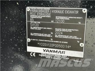 Yanmar SV120 Pásová rýpadla