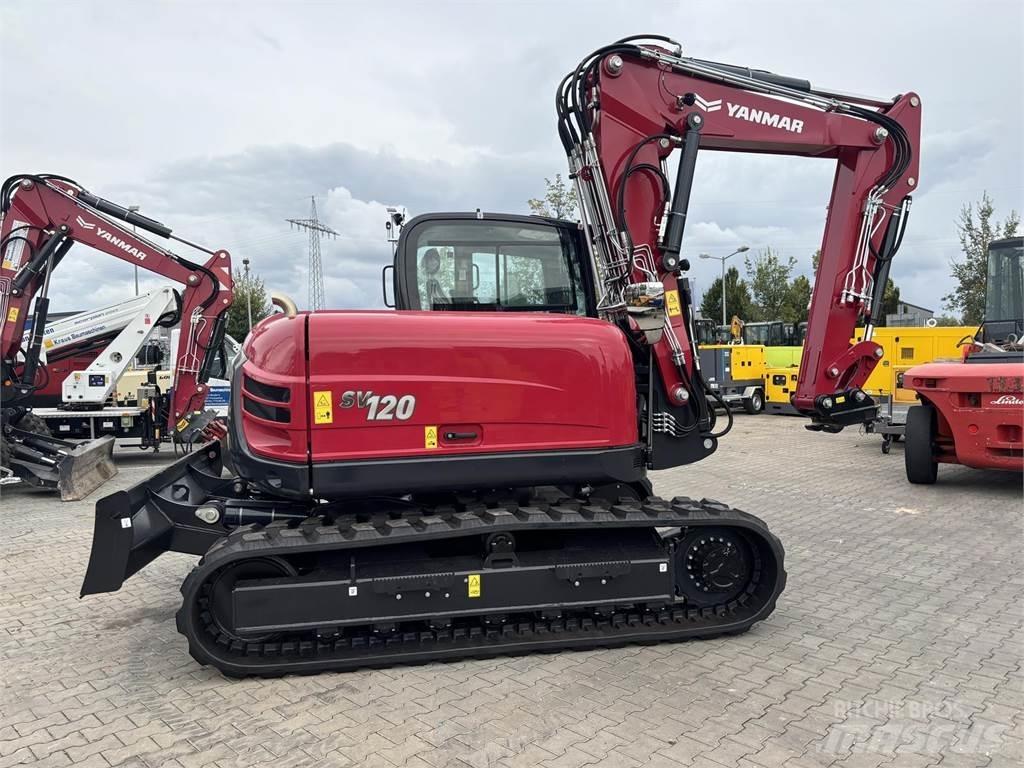 Yanmar SV120 Pásová rýpadla