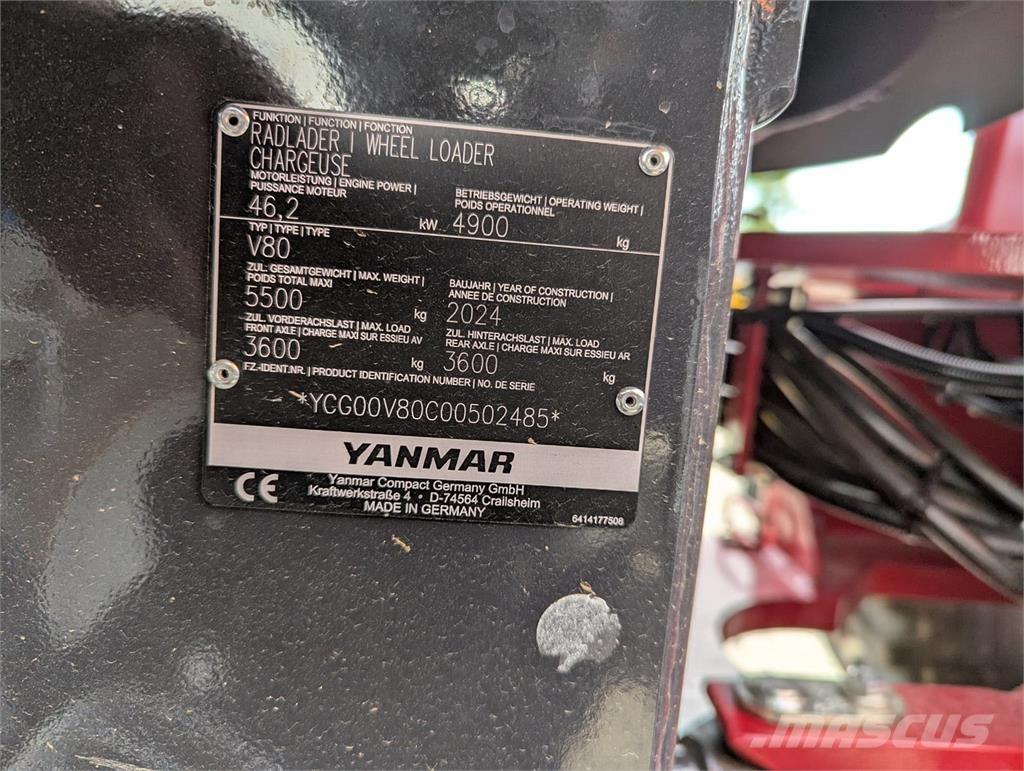 Yanmar V 80 Mini rýpadla < 7t