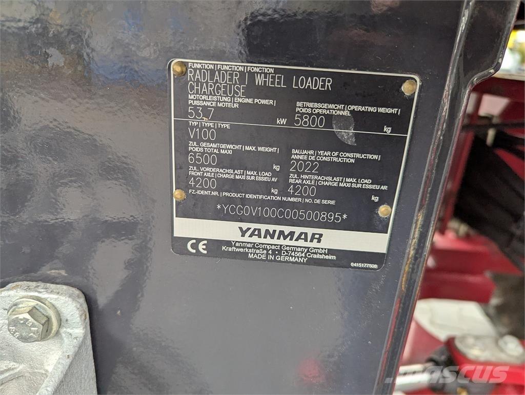 Yanmar V100 Kolové nakladače