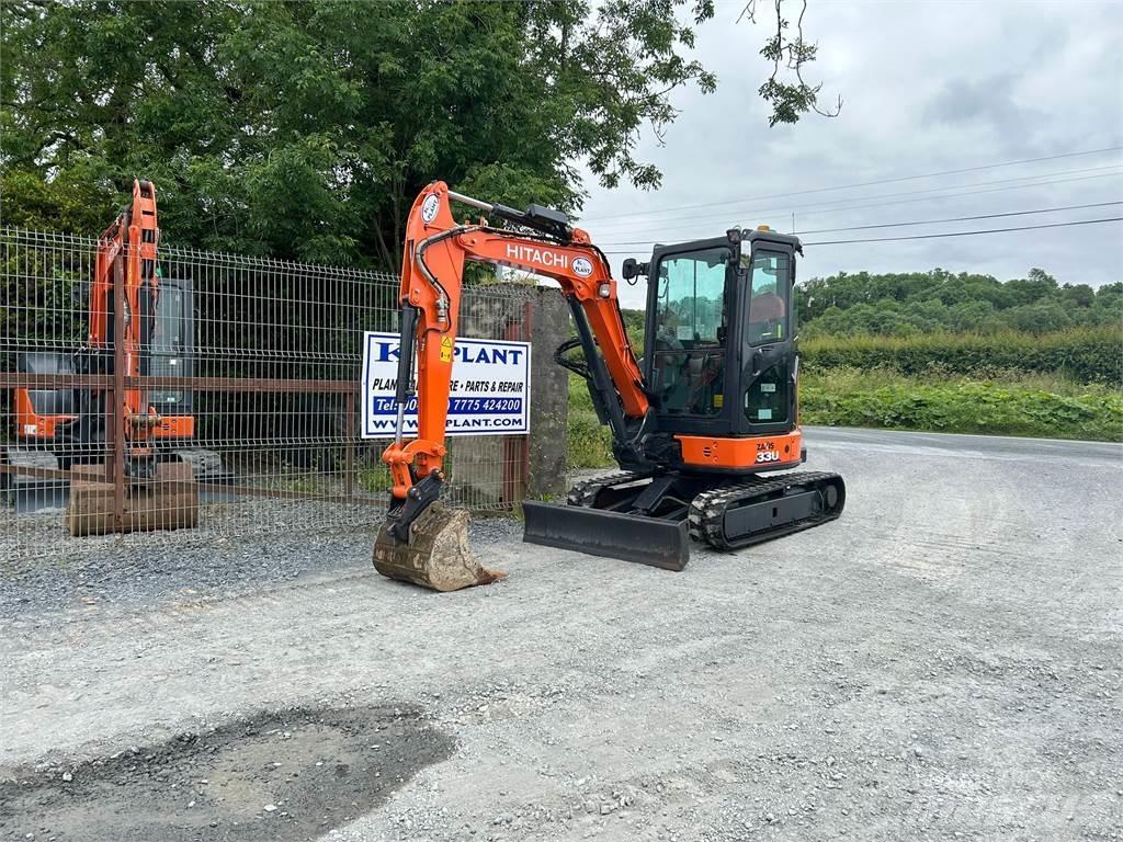 Hitachi Zx33U-5 Pásová rýpadla