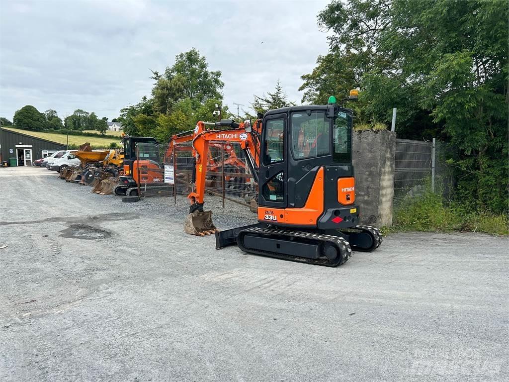 Hitachi Zx33U-5 Pásová rýpadla
