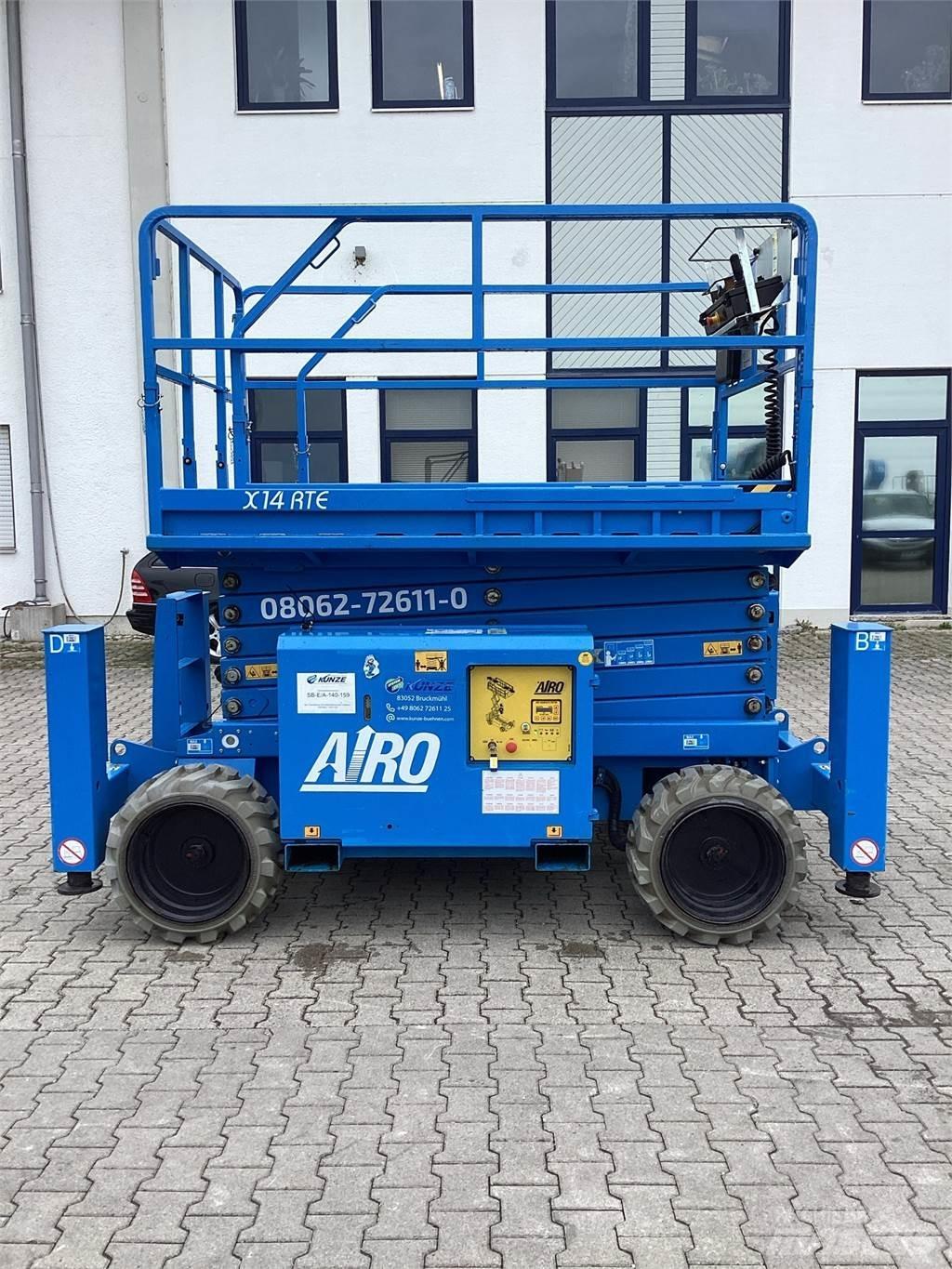 Airo X14-RTE Nůžková zvedací plošina