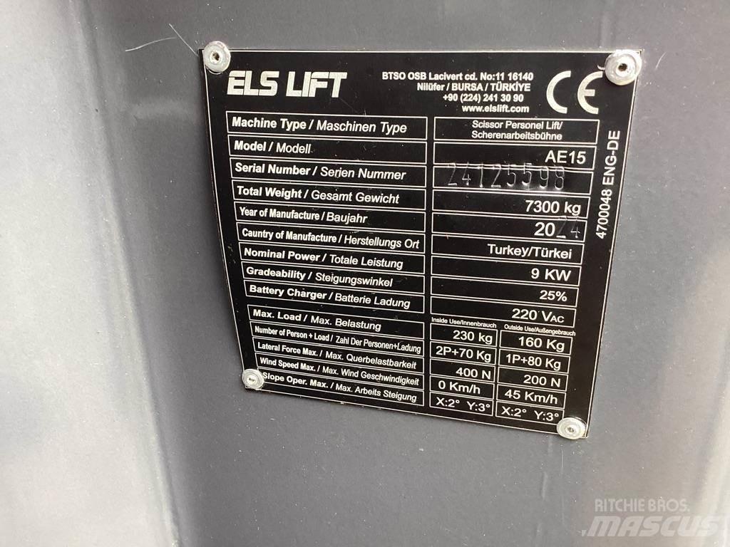 ELS LIFT AE15 Kloubové plošiny