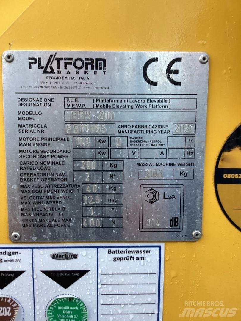 Platform Basket RR9-200 Manipulace s materiálem – ostatní