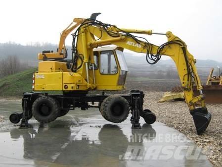 Atlas 1604 K ZW Kolová rýpadla