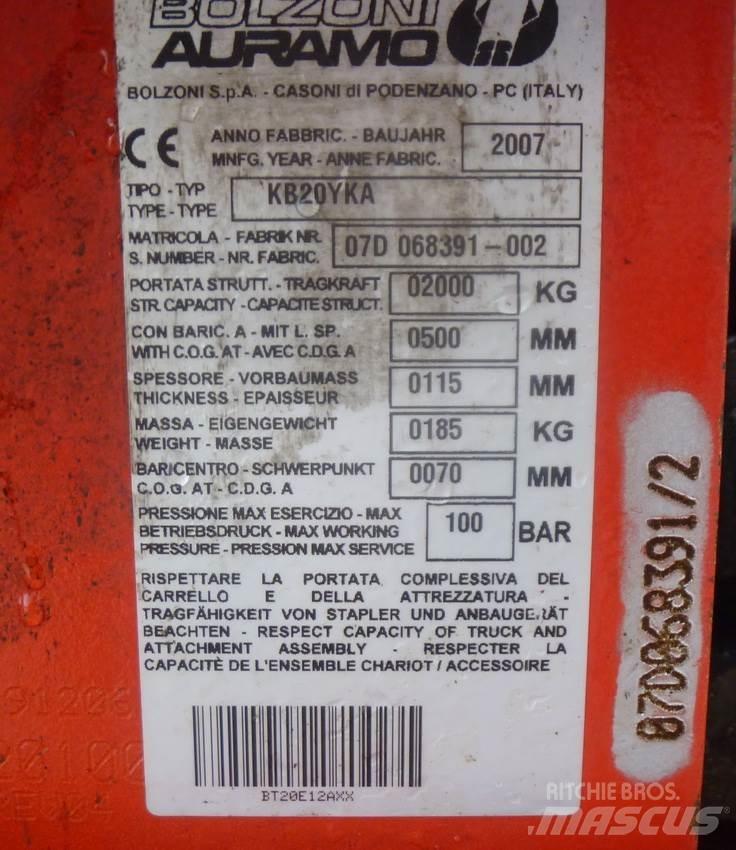 Bolzoni KB20YKA Manipulace s materiálem – ostatní