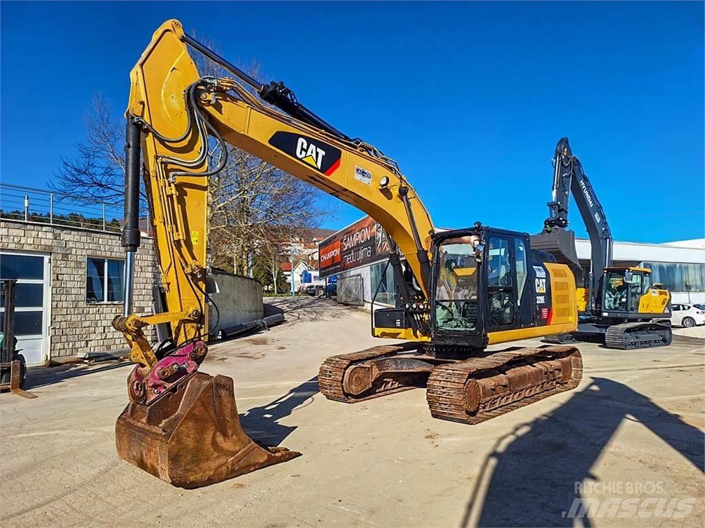 CAT 320E Pásová rýpadla
