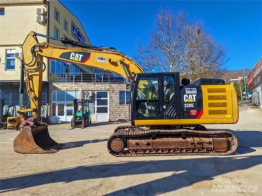 CAT 320E Pásová rýpadla