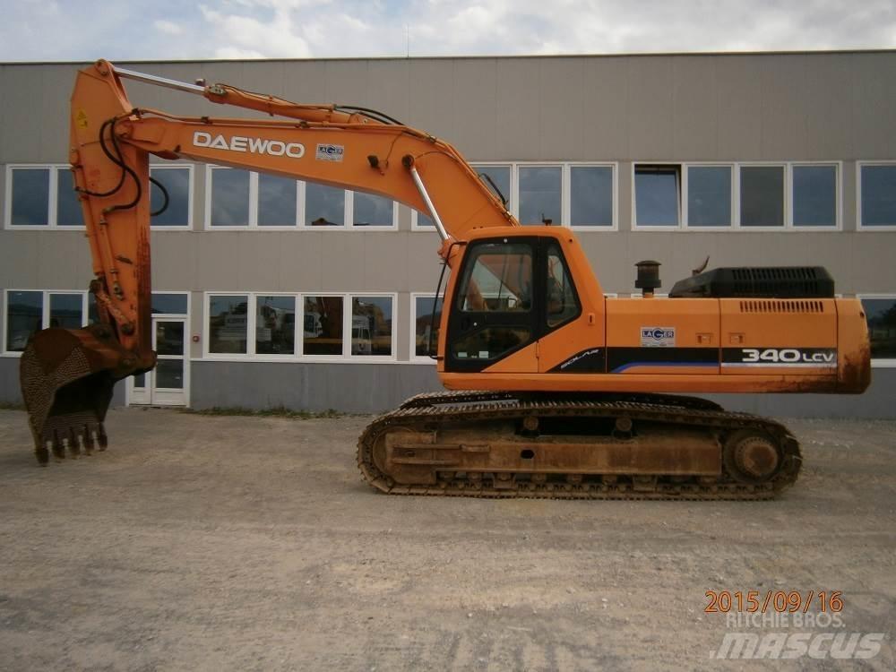 Daewoo SOLAR 340LCV Pásová rýpadla