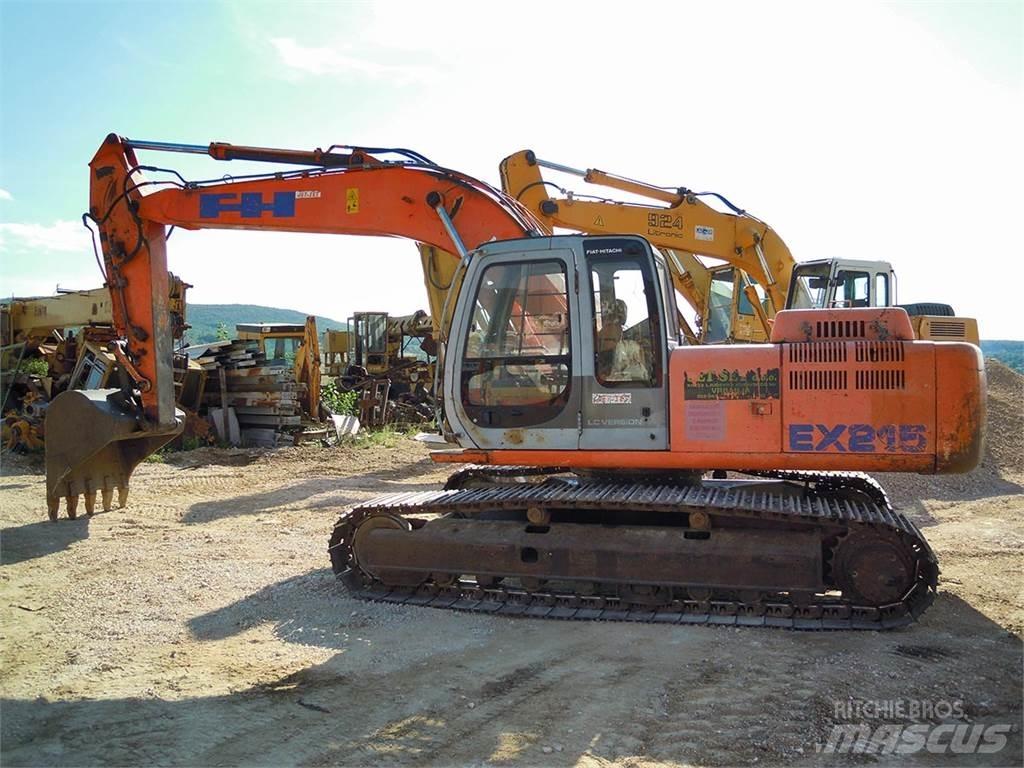 Fiat-Hitachi EX215 Pásová rýpadla