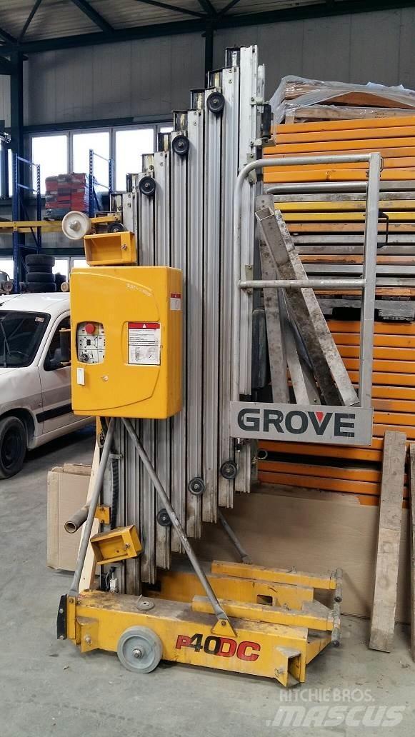 Grove P40DC Kloubové plošiny