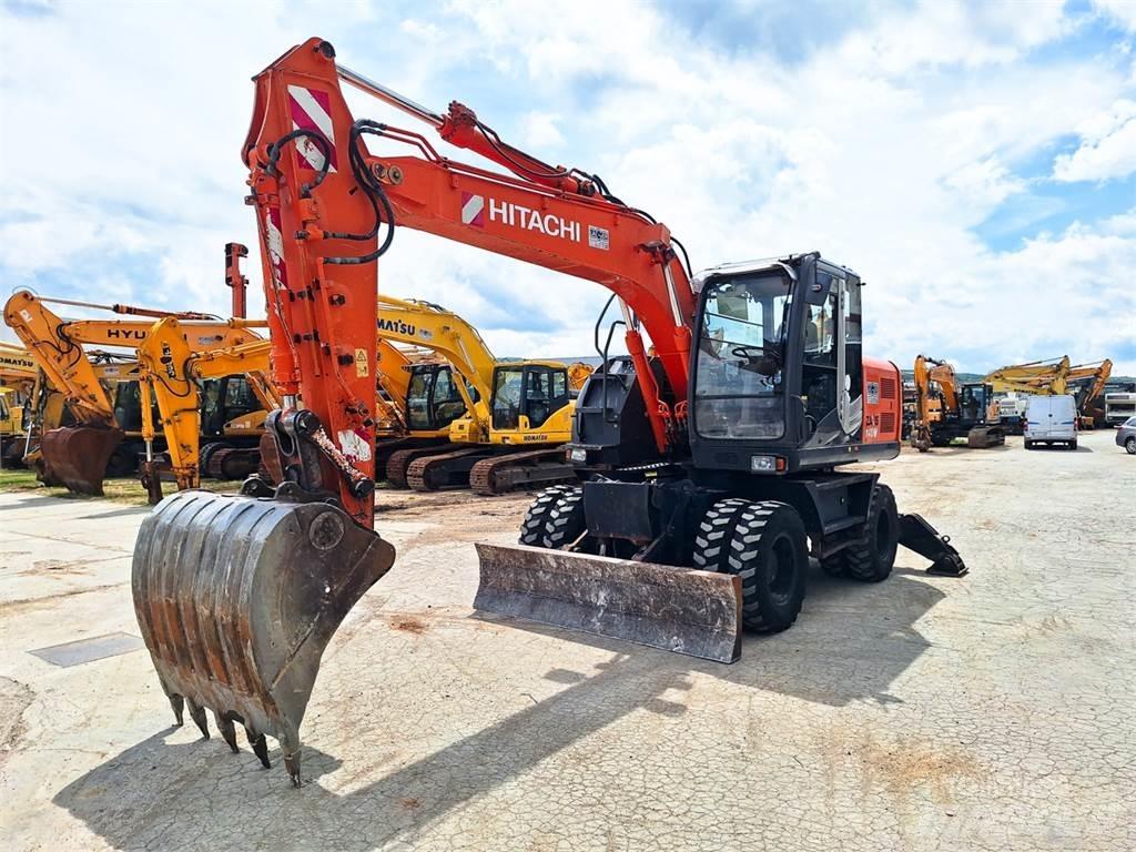 Hitachi ZX140W-3 Kolová rýpadla