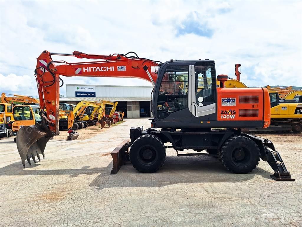Hitachi ZX140W-3 Kolová rýpadla