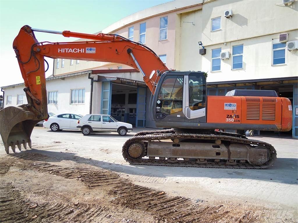 Hitachi ZX350LCN-3 Pásová rýpadla
