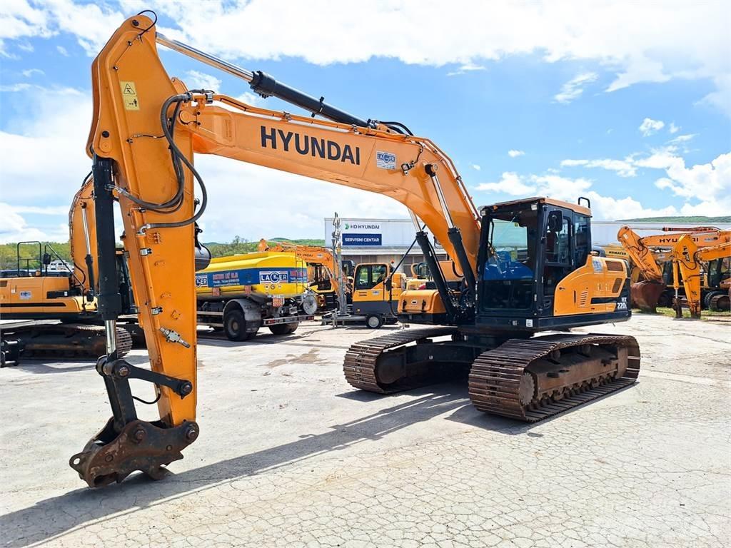 Hyundai HX220L Pásová rýpadla