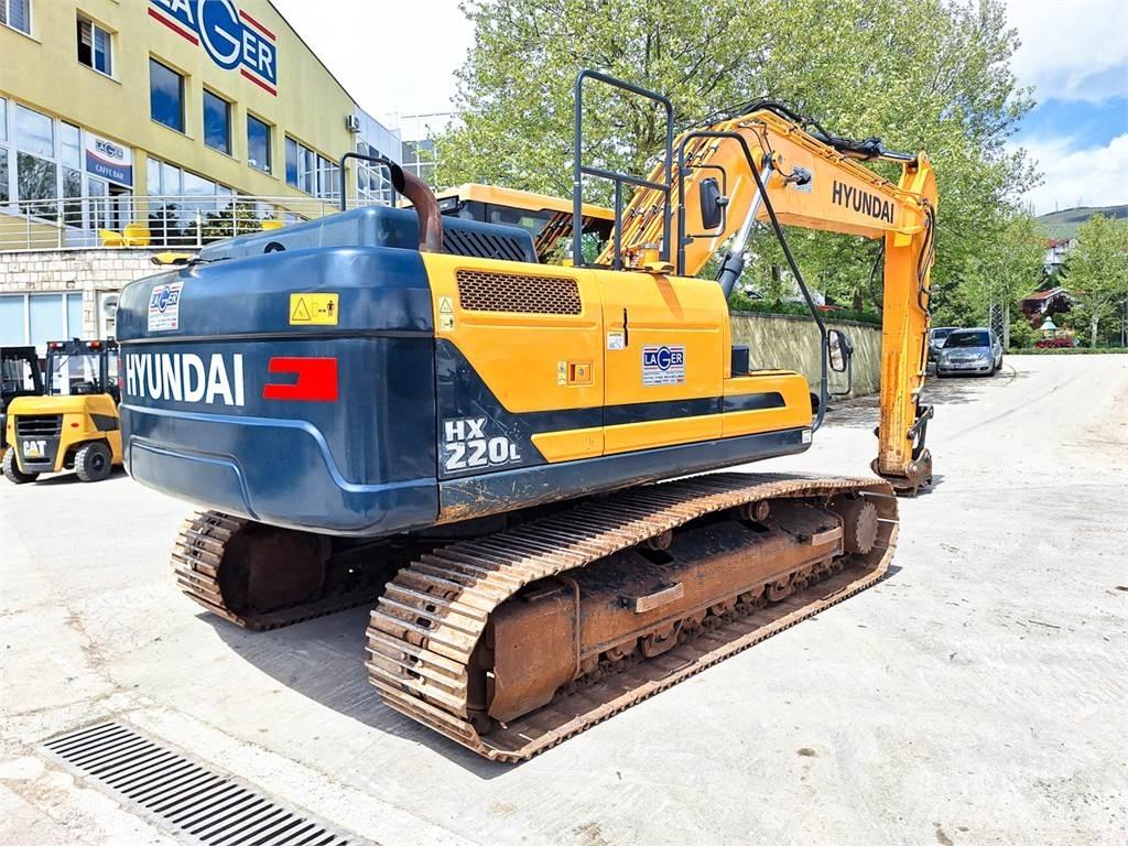 Hyundai HX220L Pásová rýpadla