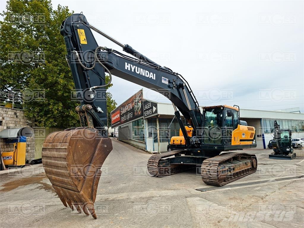 Hyundai HX250L Pásová rýpadla