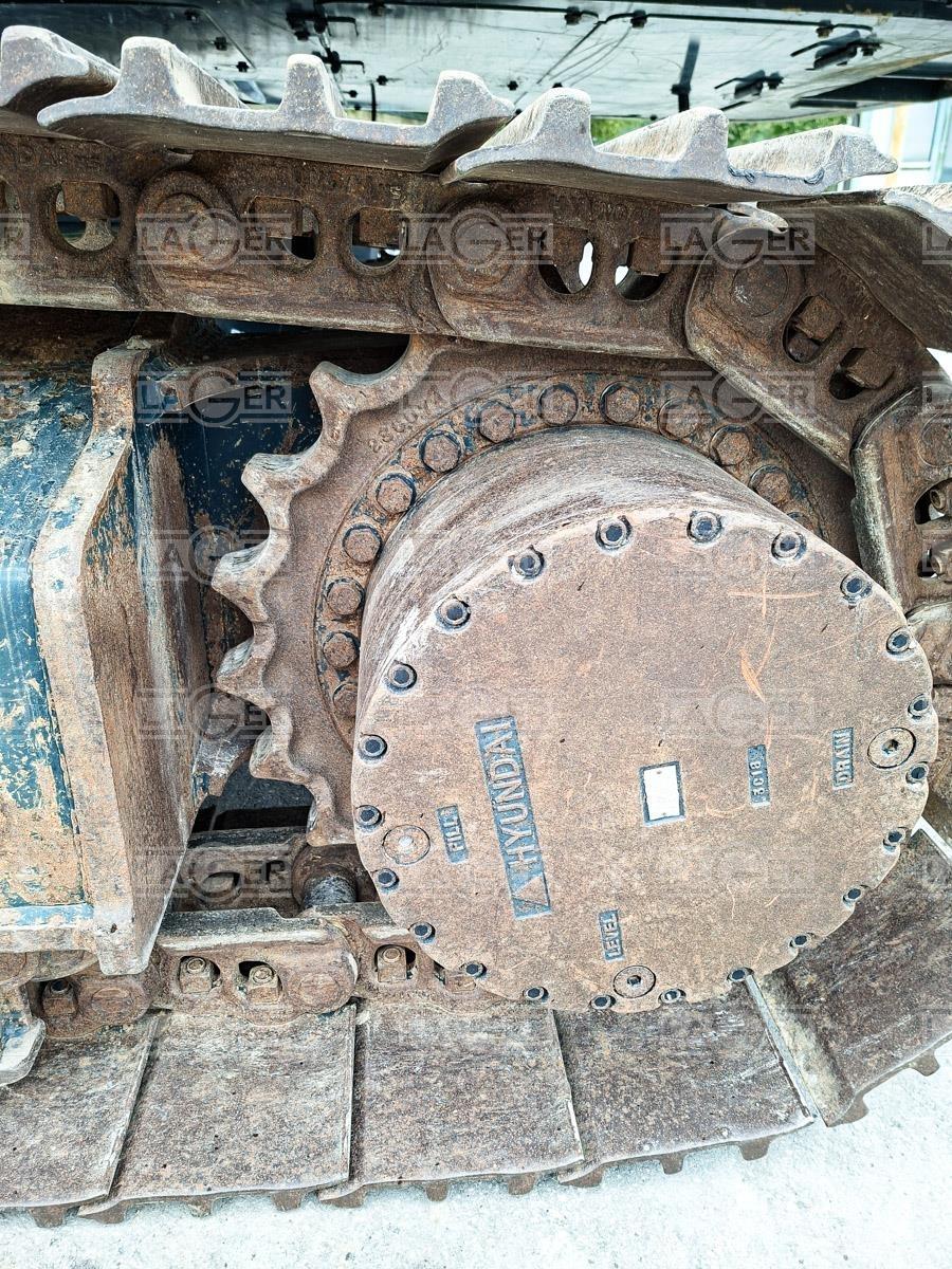 Hyundai HX250L Pásová rýpadla