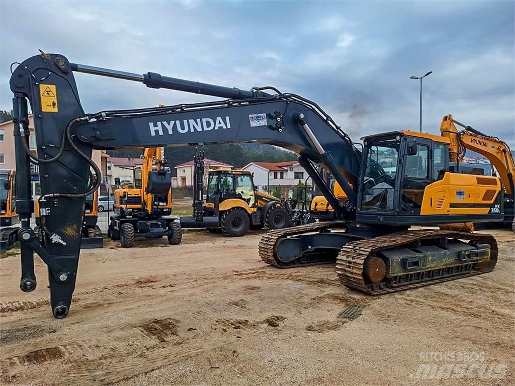 Hyundai HX350L Pásová rýpadla