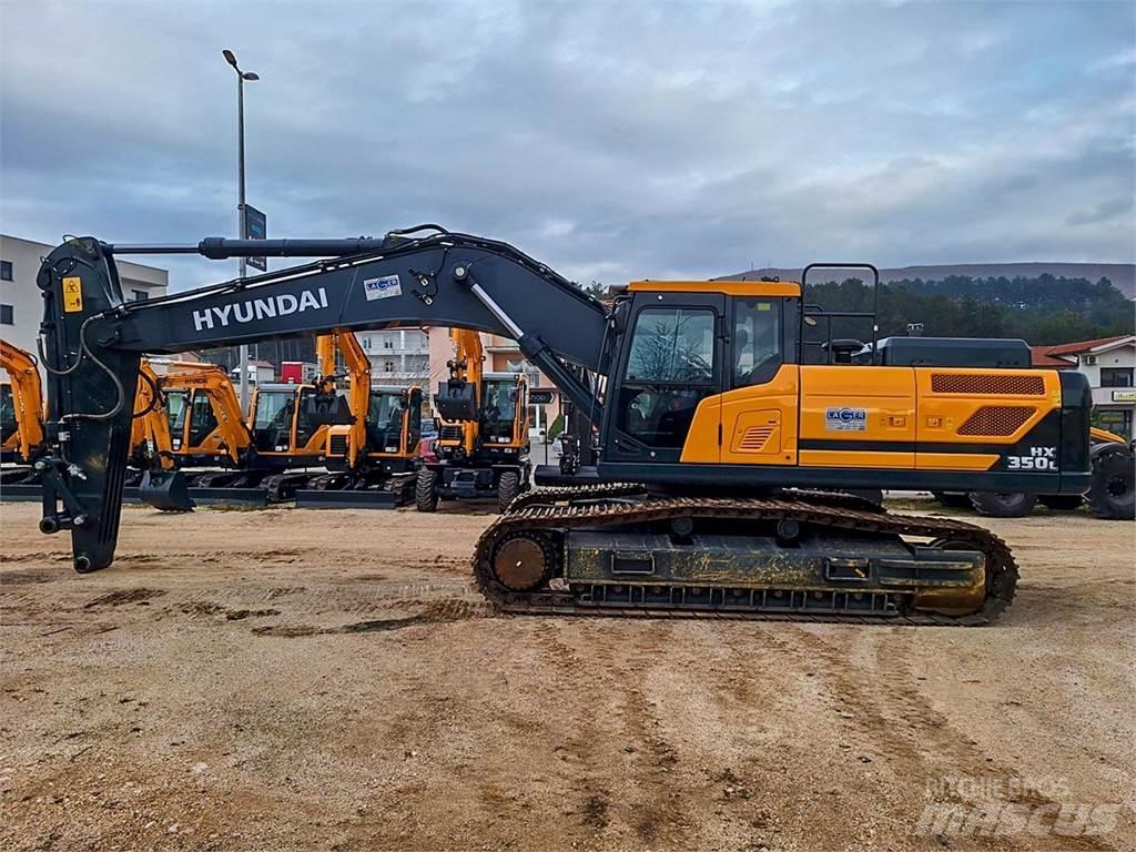 Hyundai HX350L Pásová rýpadla