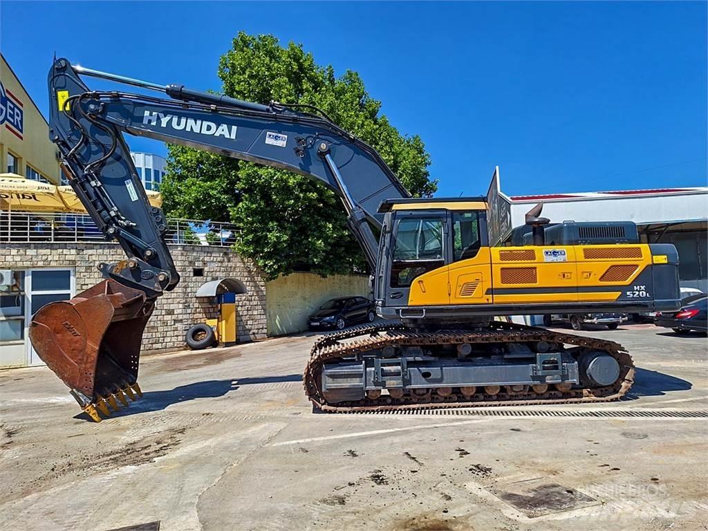 Hyundai HX520L Pásová rýpadla