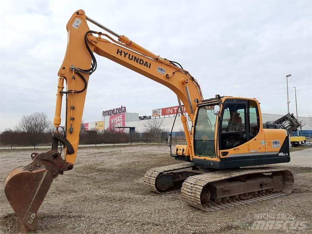 Hyundai R140LC-9 Pásová rýpadla