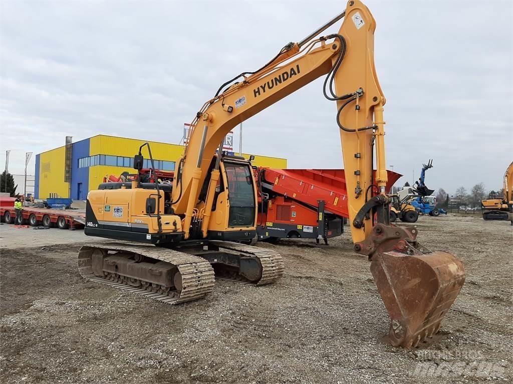 Hyundai R140LC-9 Pásová rýpadla