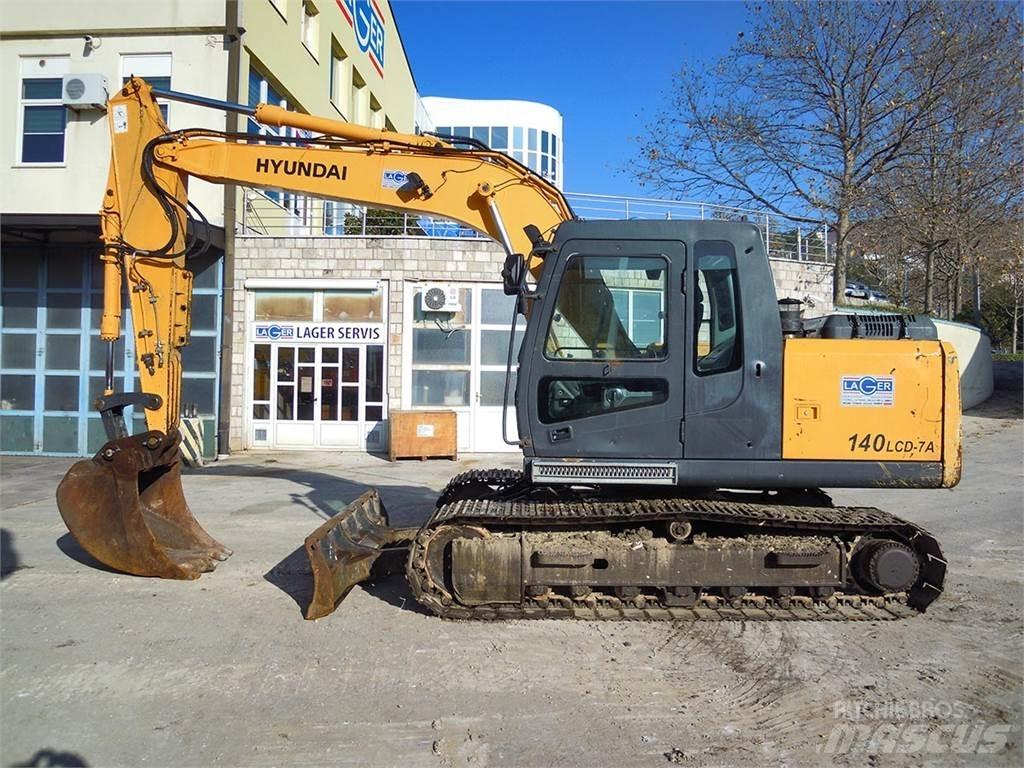 Hyundai R140LCD-7A Pásová rýpadla