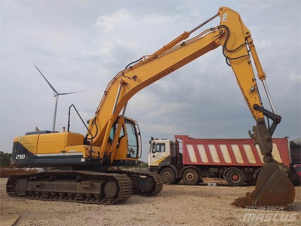 Hyundai R210LC-9 Pásová rýpadla