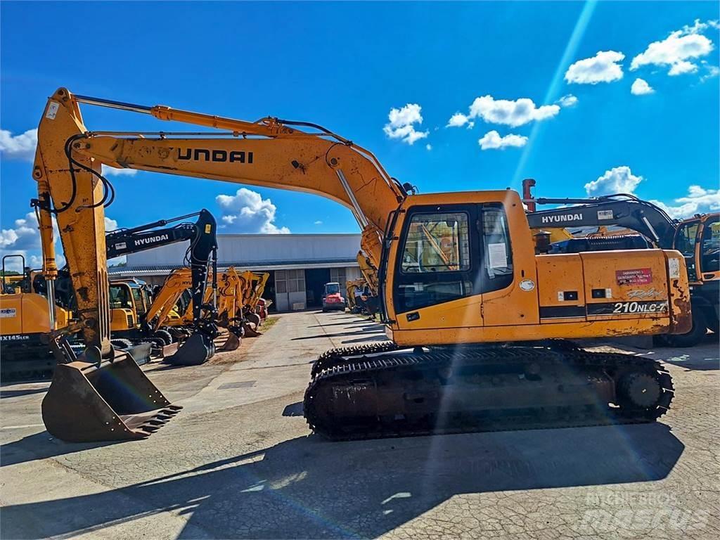 Hyundai R210NLC-7 Pásová rýpadla
