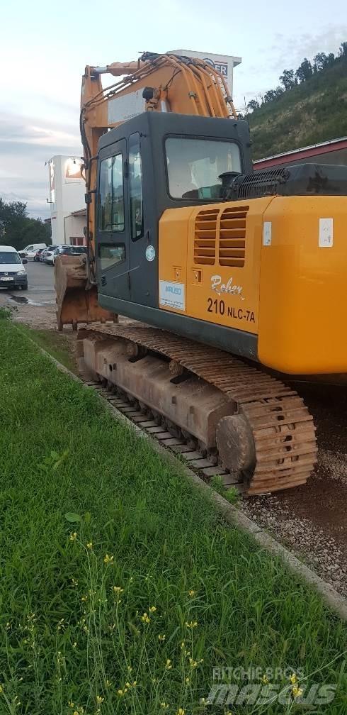 Hyundai R210NLC-7A Pásová rýpadla