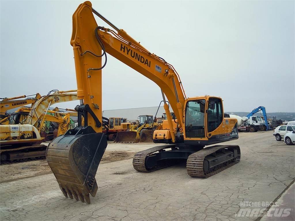Hyundai R220LC-9S Pásová rýpadla