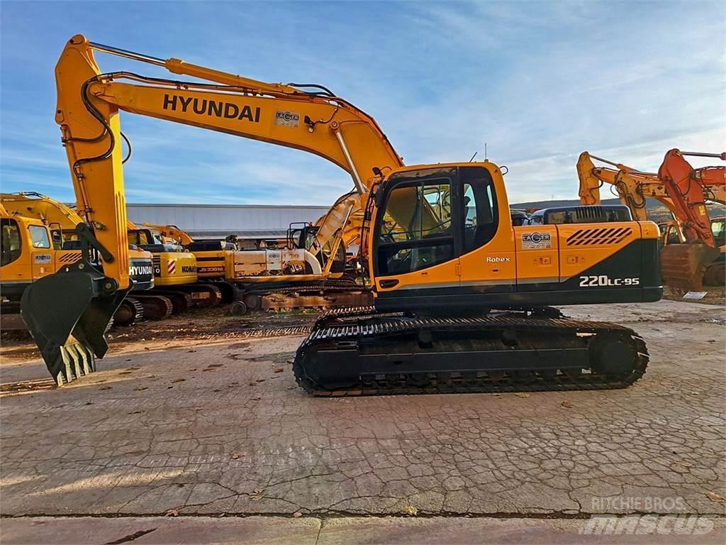 Hyundai R220LC-9S Pásová rýpadla