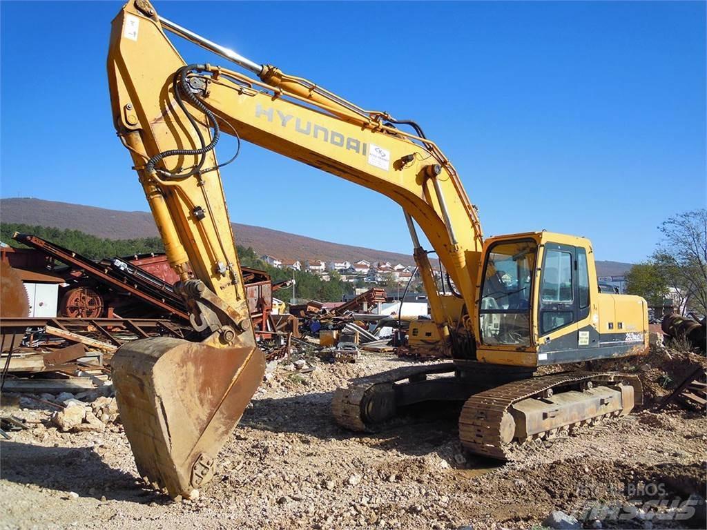Hyundai R250NLC-7 Pásová rýpadla