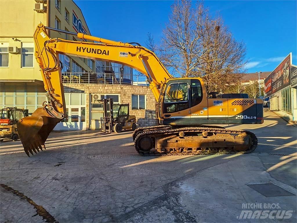 Hyundai R290LC-9 Pásová rýpadla