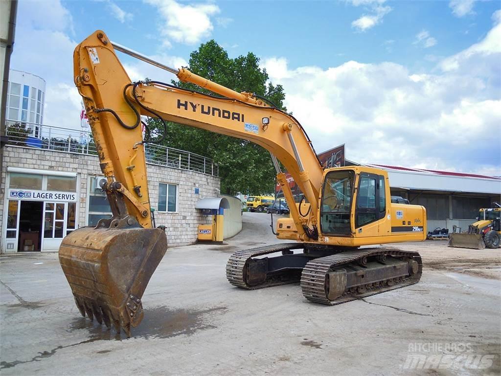 Hyundai R290NLC-7 Pásová rýpadla