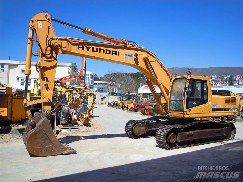 Hyundai R320NLC-7A Pásová rýpadla