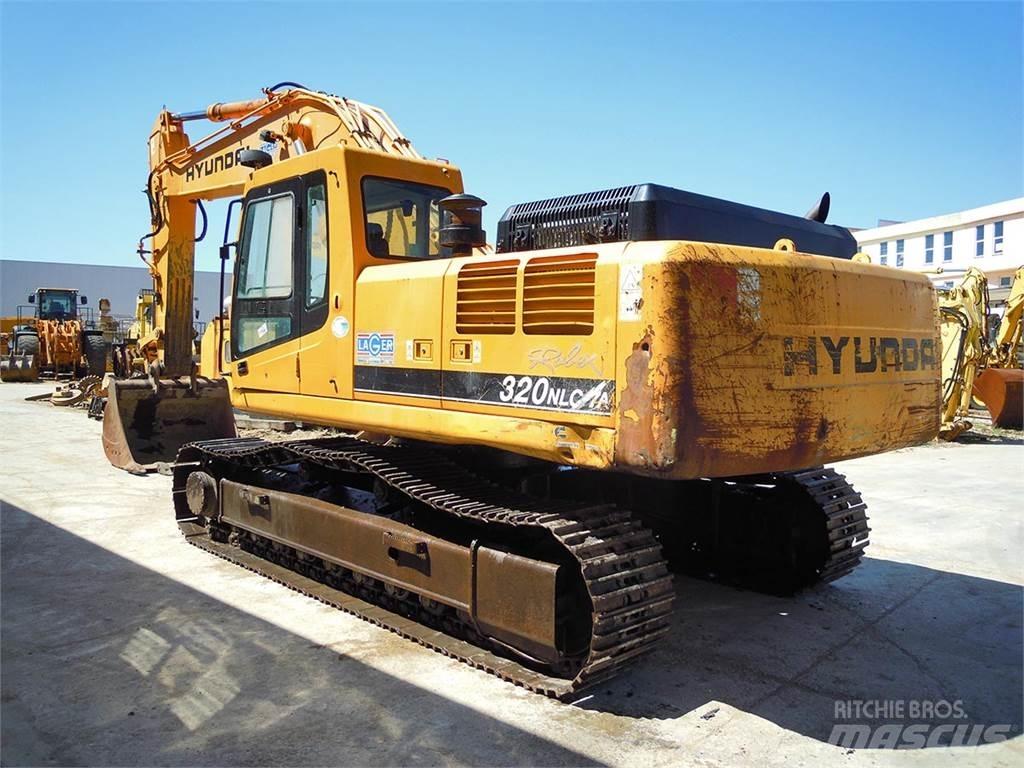 Hyundai R320NLC-7A Pásová rýpadla