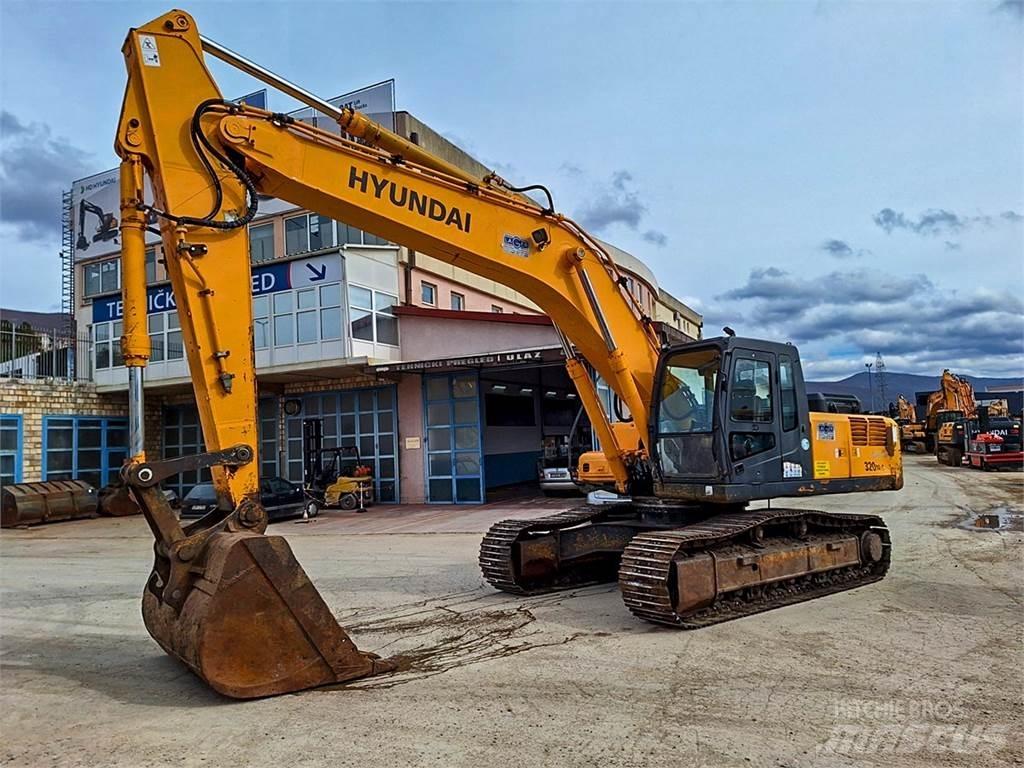 Hyundai R320NLC-7A Pásová rýpadla
