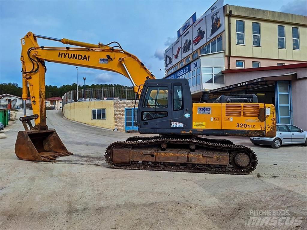 Hyundai R320NLC-7A Pásová rýpadla