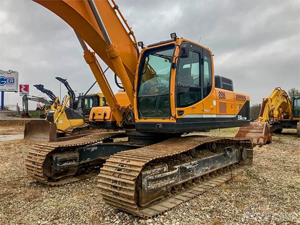 Hyundai R330-9A Pásová rýpadla